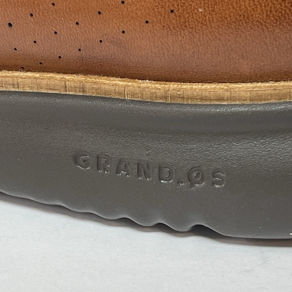 Cole Haan Men 2.ZeroGrand Laser Wingtip Oxford British Tan Java C25351 Size 10.5 - Picture 11 of 12